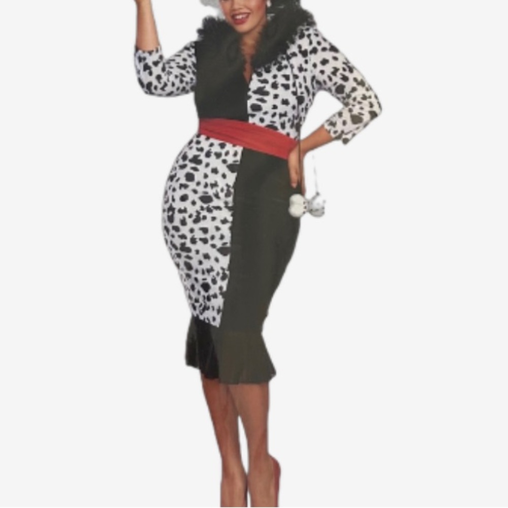 ~Dreamgirl~ DALMATION DIVA COSTUME❣️never worn!!!